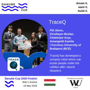3rd Prize - TraceQ - Corvinus